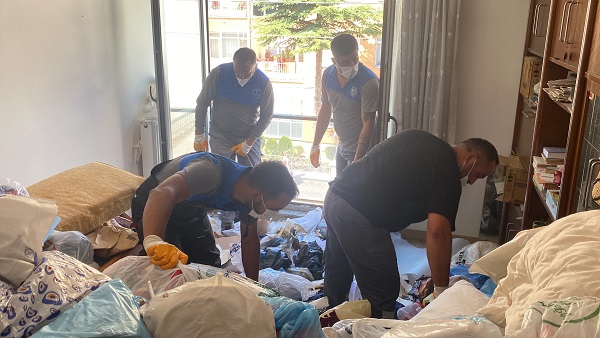 Foto - Tam 30 ton çıkarıldı! Yine aynı ev yine aynı manzara