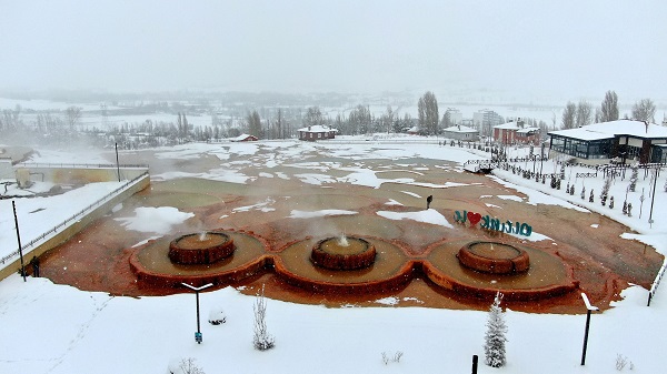 Foto - Tam 48 derece! Burada kar yağar yağmaz eriyor