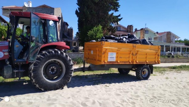 Tam 483 ton! Tatilcilerden geriye bu manzara kaldı