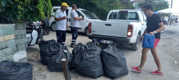 Foto - Tam 483 ton! Tatilcilerden geriye bu manzara kaldı