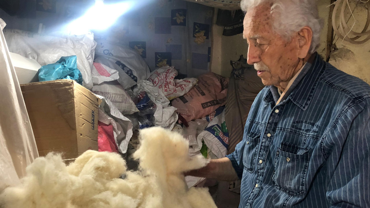 Tam 50 yıldır bu işi yapıyor! Elyafa karşı doğal direniş