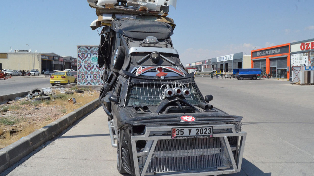 Tam 6 ayda tamamlandı! Bilim kurgu filmlerini aratmayan araç