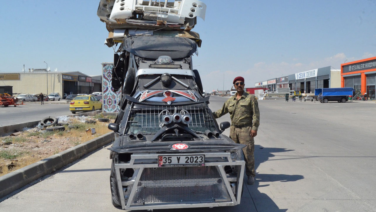 Foto - Tam 6 ayda tamamlandı! Bilim kurgu filmlerini aratmayan araç
