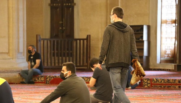 Foto - Tam kapanmanın ilk cumasında Selimiye Camii'ne koştular