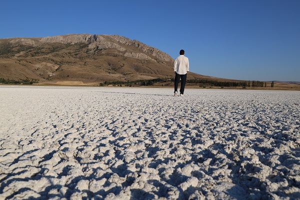 Foto - Tamamen kurudu! Bakın gölden geriye ne kaldı