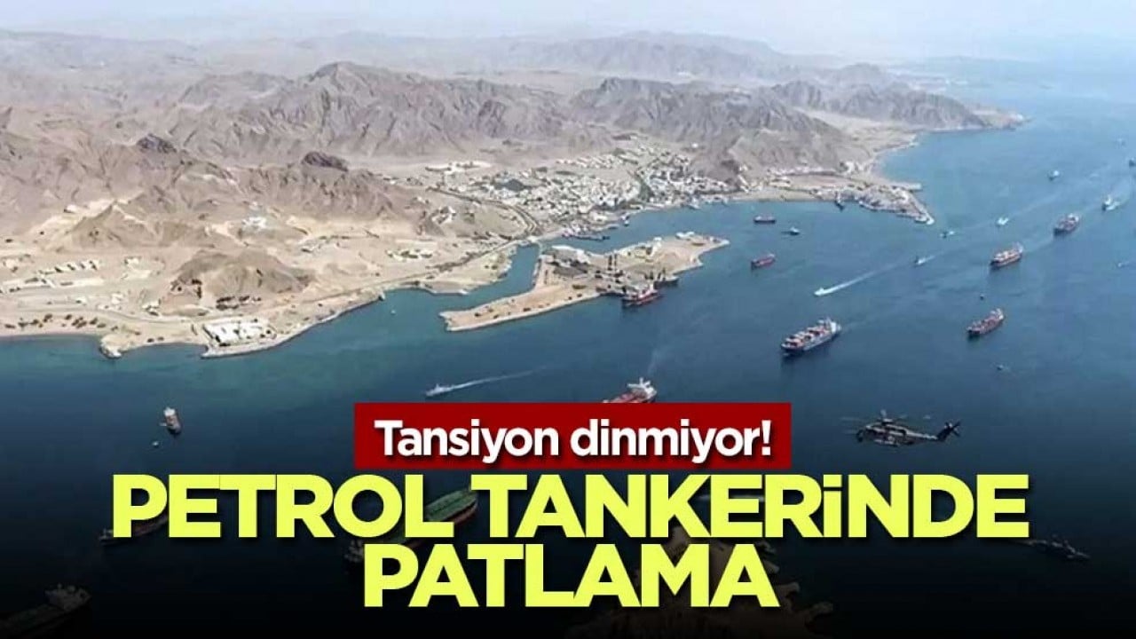 Tansiyon dinmiyor! Petrol tankerinde patlama