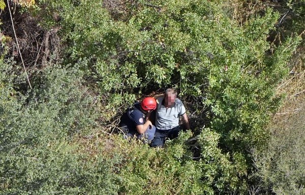 Foto - Tansiyonu düştü, falezlerde düştü