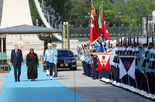 Foto - Tanzanya Cumhurbaşkanı Ankara'da!