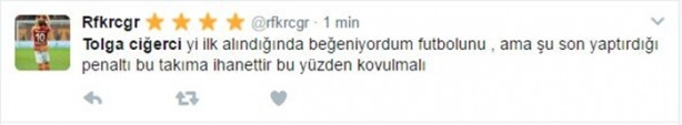 Foto - Taraftar bu hareketten sonra Tolga Ciğerci'ye öfke kustu!