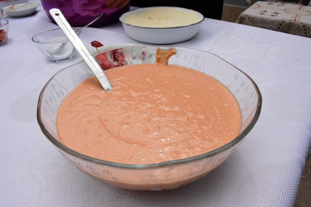 Foto - Tarhana çorbasını içmeden bir daha düşünün! İşte doğal yelten tarhanası...