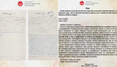 Tarihi belge arşivi ortaya çıktı! Filistinli Araplar, Türk devleti için neler yaptı: İşte cevabı...