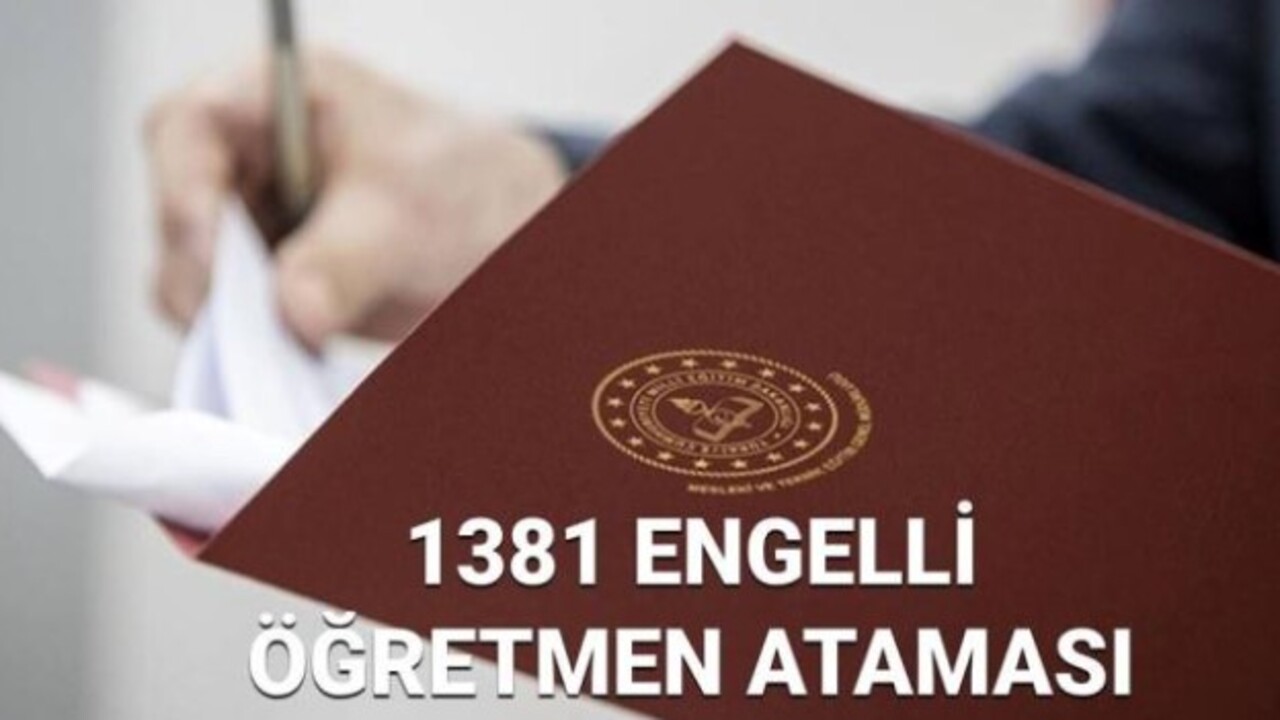 Tarihi belli oldu! Engelli öğretmen alımı ne zaman açıklanacak?