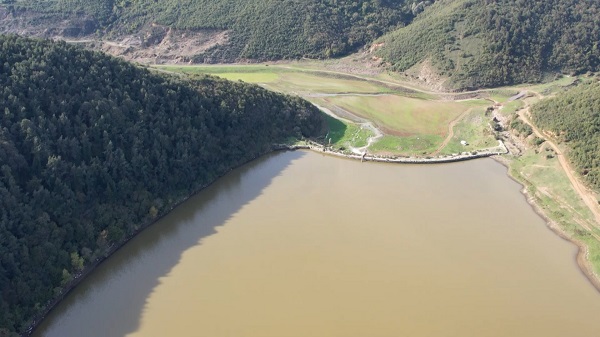 Foto - Tarihi bent can suyu oldu! İşte Sazlıdere Barajı’nın son durumu