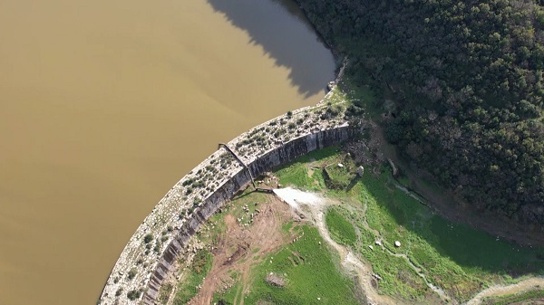 Tarihi bent can suyu oldu! İşte Sazlıdere Barajı’nın son durumu