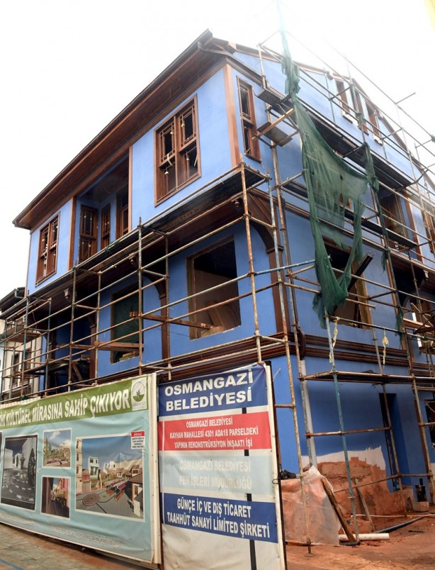 Foto - Tarihi binalar restore ediliyor