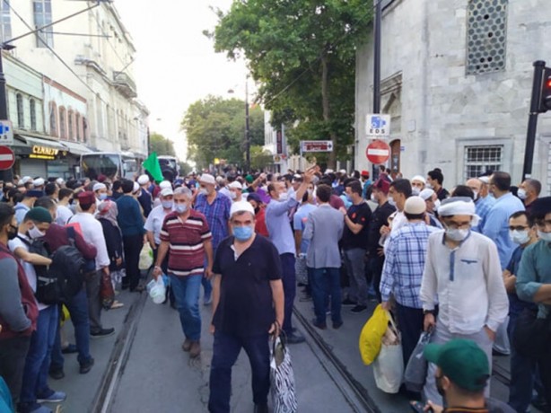 Foto - Tarihi gün! Vatandaşlar Ayasofya'ya akın etti 