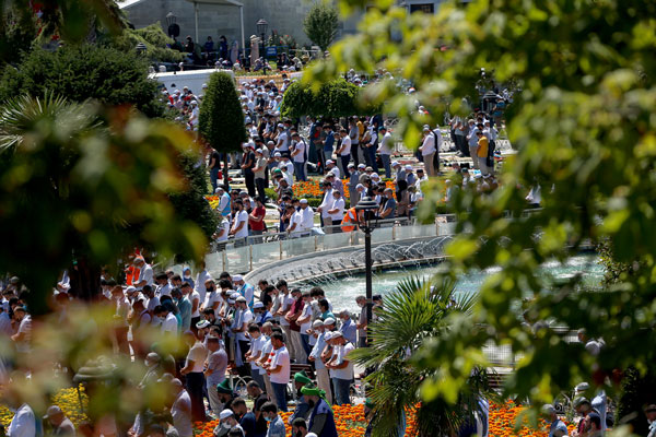 Foto - Tarihi günde tarihi anlar! Dünya, Ayasofya'daki bu görüntüleri konuşuyor