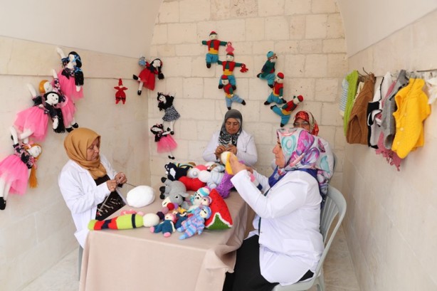 Foto - Tarihi han kadınlarla canlandı