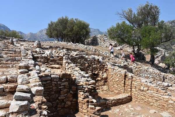 Foto - Tarihi kentle ilgili önemli detay! Bakın 3. yüzyılda orası neden terk edilmiş