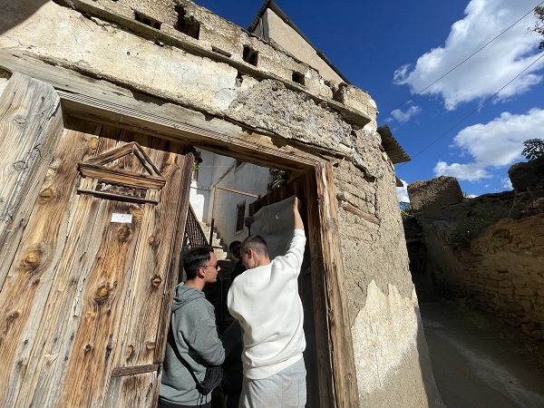 Foto - Tarihi mahallede kerpiç evler kaydedildi