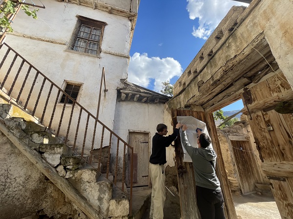 Foto - Tarihi mahallede kerpiç evler kaydedildi