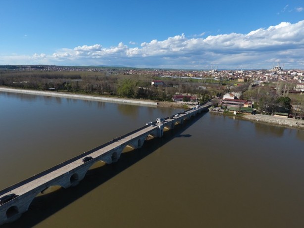 Foto - Tarihi Meriç Köprüsü