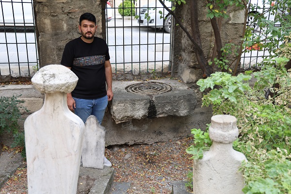 Foto - Tarihi mezar taşına işlenmiş! Bu sembolün sırrı ne?