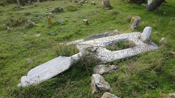 Foto - Tarihi mezarlığın içler acısı hali
