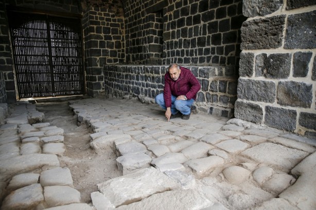 Foto - Tarihi surlarda ortaya çıkarıldı! Aslına uygun olarak onarılacak