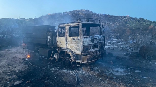 Tarihi tapınak bölgesinde 43 futbol sahası alan zarar gördü