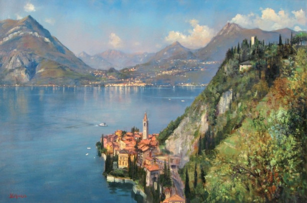 Foto - Tarihi Varenna şehri güzelliğiyle göz dolduruyor