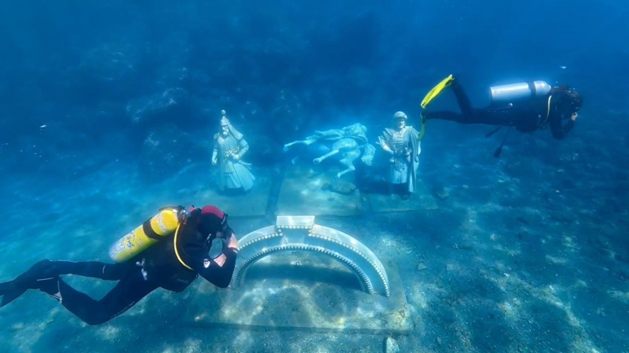 Tarihi yapay resiflere ahtapot ve kalamarlar yumurta bıraktı! Saros’un altında hayat başladı