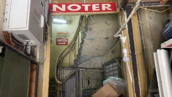 Foto - Tarihi yapı harabeye döndü! 119 yıllık Vlora Han'ın içler acısı hali