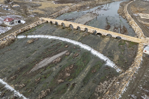 Foto - Tarihi Yıldız Köprüsü havadan görüntülendi