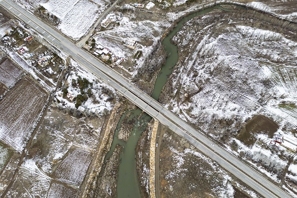 Foto - Tarihi Yıldız Köprüsü havadan görüntülendi