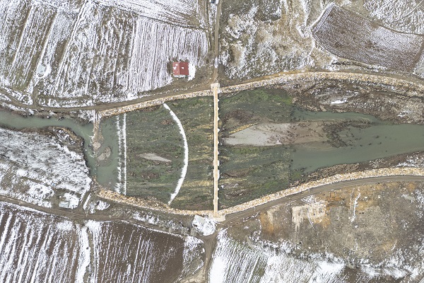 Foto - Tarihi Yıldız Köprüsü havadan görüntülendi