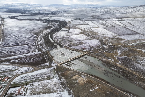 Foto - Tarihi Yıldız Köprüsü havadan görüntülendi