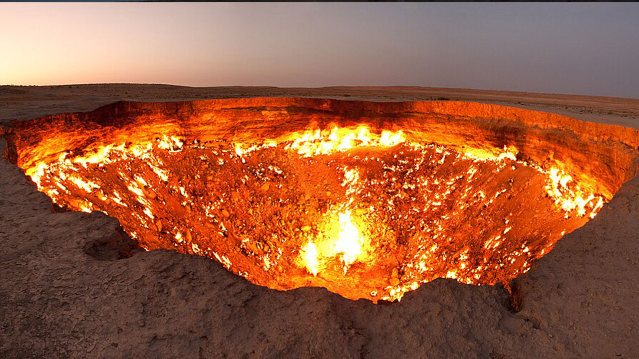 Foto - Herkesin gözü orada: Cehenneme açılan kapı kapanmaya başladı