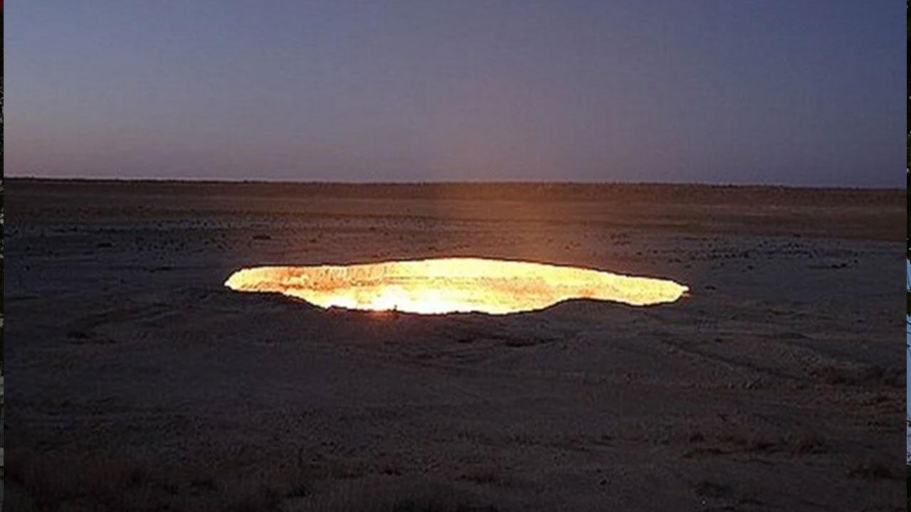 Foto - Herkesin gözü orada: Cehenneme açılan kapı kapanmaya başladı