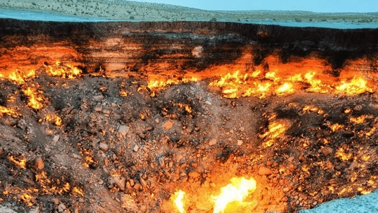 Foto - Herkesin gözü orada: Cehenneme açılan kapı kapanmaya başladı