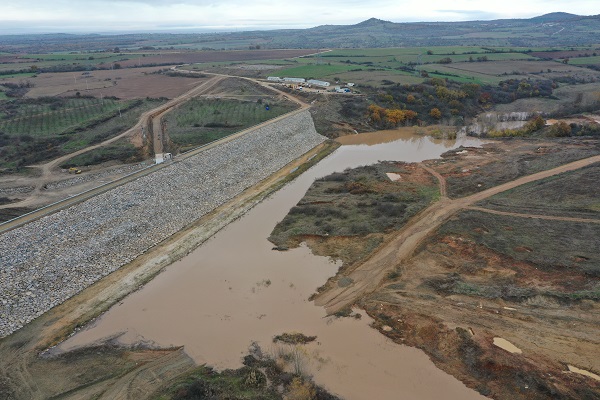 Foto - Tarım için önemli! O gölet su tutmaya başladı