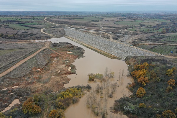 Foto - Tarım için önemli! O gölet su tutmaya başladı