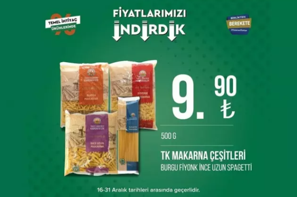 Foto - Tarım Kredi Marketleri'nde dev indirim! 31 Aralık'a kadar sürecek: Ayçiçek yağı, peynir, tuvalet kağıdı...