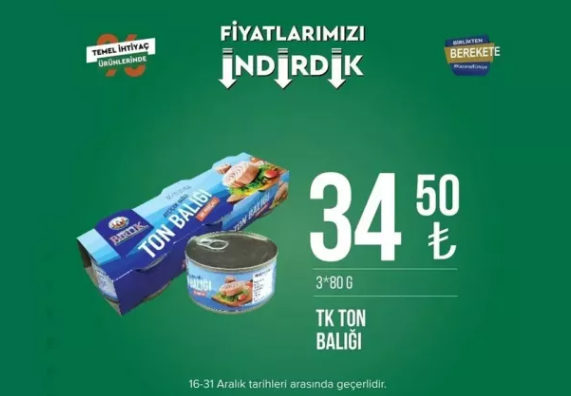Foto - Tarım Kredi Marketleri'nde dev indirim! 31 Aralık'a kadar sürecek: Ayçiçek yağı, peynir, tuvalet kağıdı...