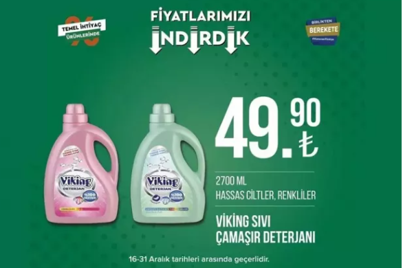 Foto - Tarım Kredi Marketleri'nde dev indirim! 31 Aralık'a kadar sürecek: Ayçiçek yağı, peynir, tuvalet kağıdı...