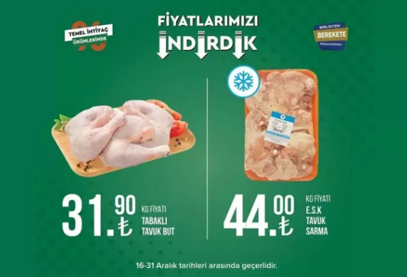 Foto - Tarım Kredi Marketleri'nde dev indirim! 31 Aralık'a kadar sürecek: Ayçiçek yağı, peynir, tuvalet kağıdı...