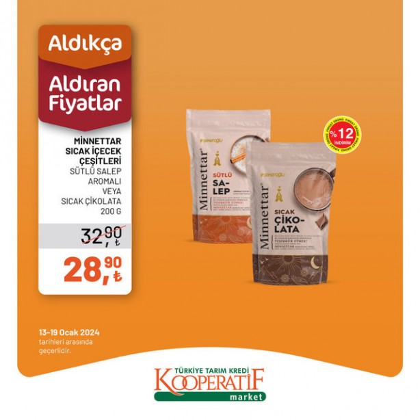 Foto - Tarım Kredi Kooperatif Market 17-19 Ocak 2024 indirimli ürünler kataloğu