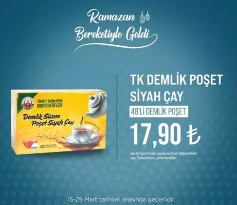 Foto - Tarım Kredi Kooperatif Market fiyatları sabitledi, indirimli ürünler listesi belli oldu! 