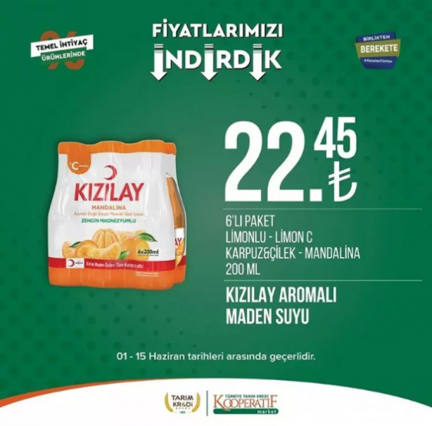 Foto - Tarım Kredi Kooperatif Market yeni indirimli ürünler listesini yayınladı! Kasa önlerinde kuyruk olacak