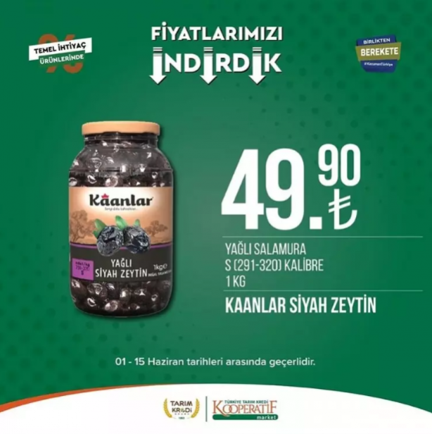 Foto - Tarım Kredi Kooperatif Market yeni indirimli ürünler listesini yayınladı! Kasa önlerinde kuyruk olacak